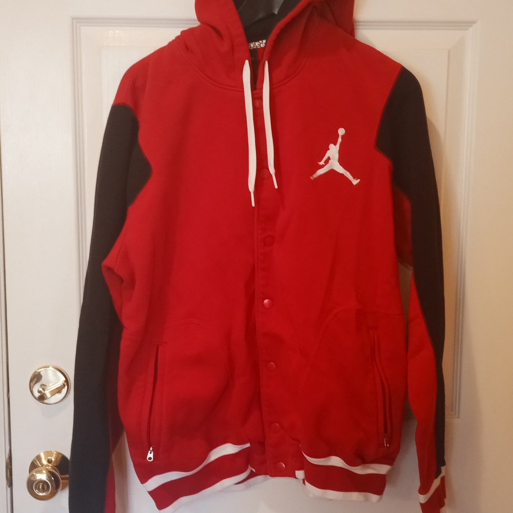 Jordan button up hoodie